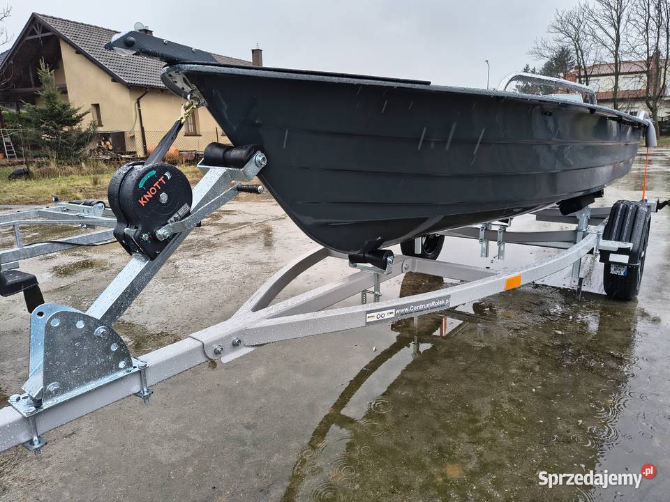 Przyczepa pod pontonWersja Luxfelgi i lakier Plewiska