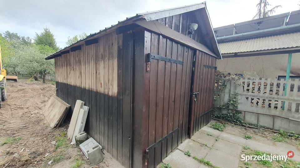 Sprzedam garaż drewniany 3x5m