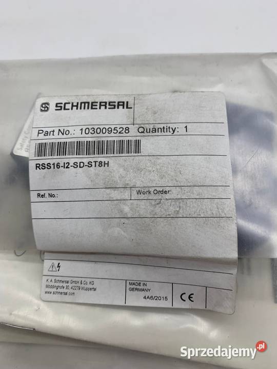 Schmersal RSS16I2SDST8H RSS16I2SDST8H 103009528 Warszawa