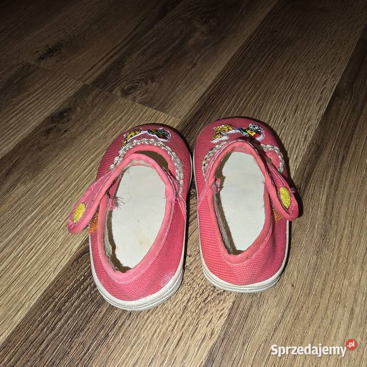 Różowe buciki dziewczynki 16 Sosnowiec sprzedam