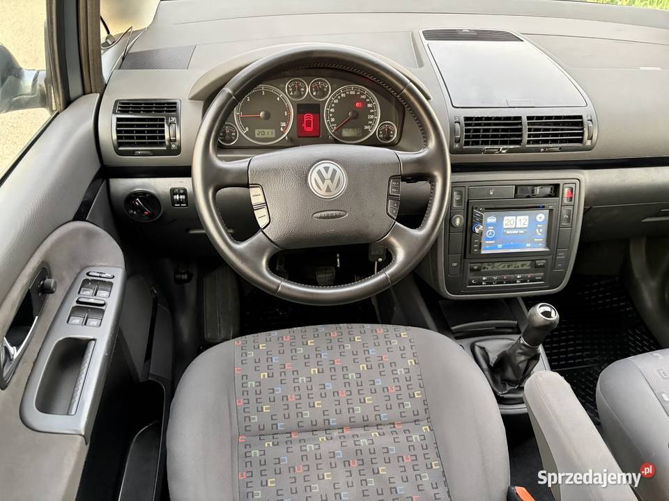 VW SHARAN 2009 19 TDI 7 osobowy SERWIS FILM MP3 Wieliszew