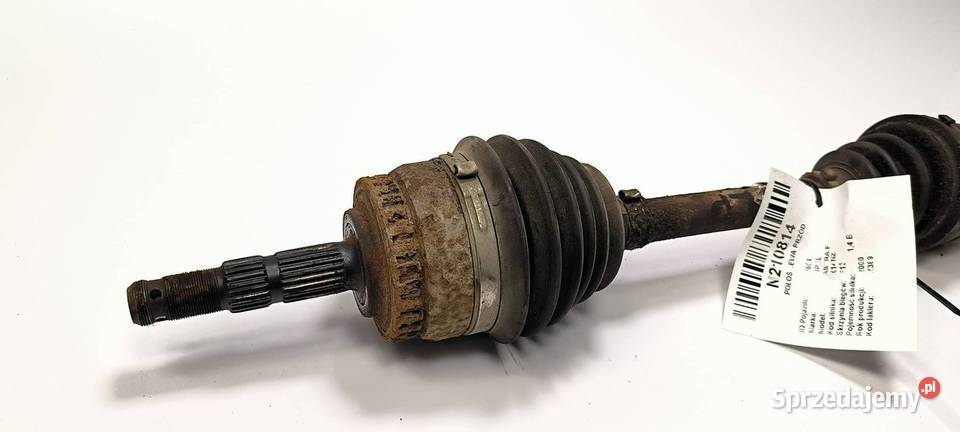 PÓŁOŚ LEWA PRZÓD OPEL ASTRA F P26073268 osobowe Lipno