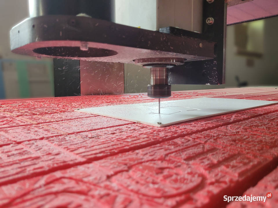 Frezowanie CNC obróbka tworzyw sklejki plexi mdf Biskupice