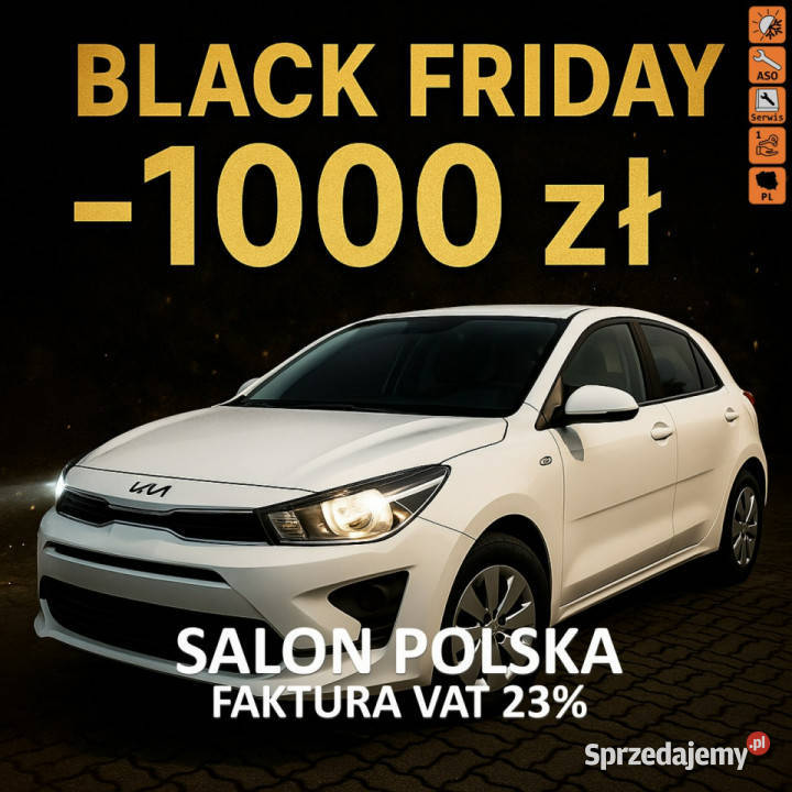 Kia Rio 22rTylko Salon Polska 1Właściciel Białystok