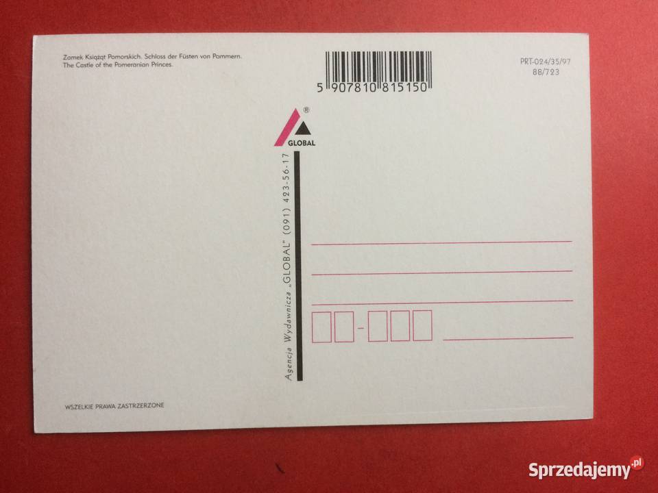 812 Widokówka Szczecin Kolekcje