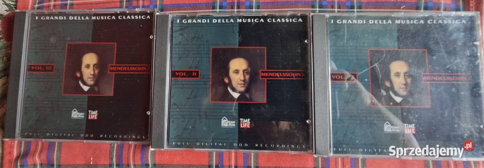 I Grandi Della Musica Classica Mendelssohn 2 3CD klasyczna Kraków