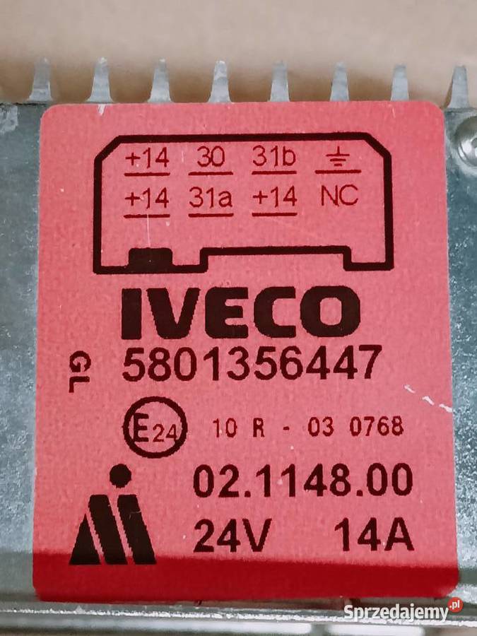 PRZETWORNICA IVECO STRALIS OE 5801356447 Sulechów