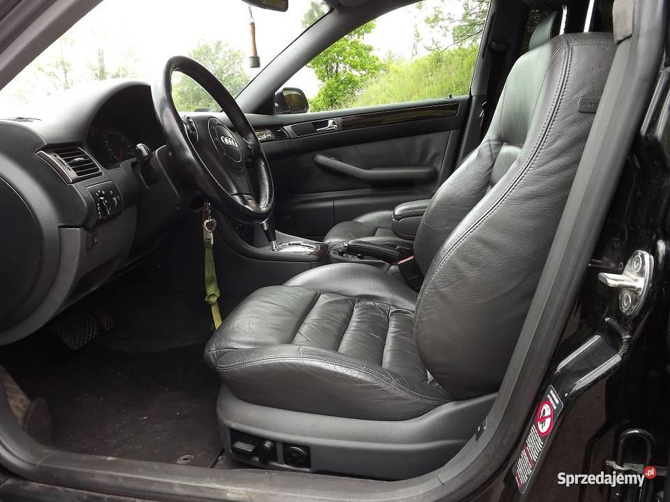 audi a6 c5 quatro 42 sekwencja spalanie1314 gaz skórzana tapicerka Lubin sprzedam