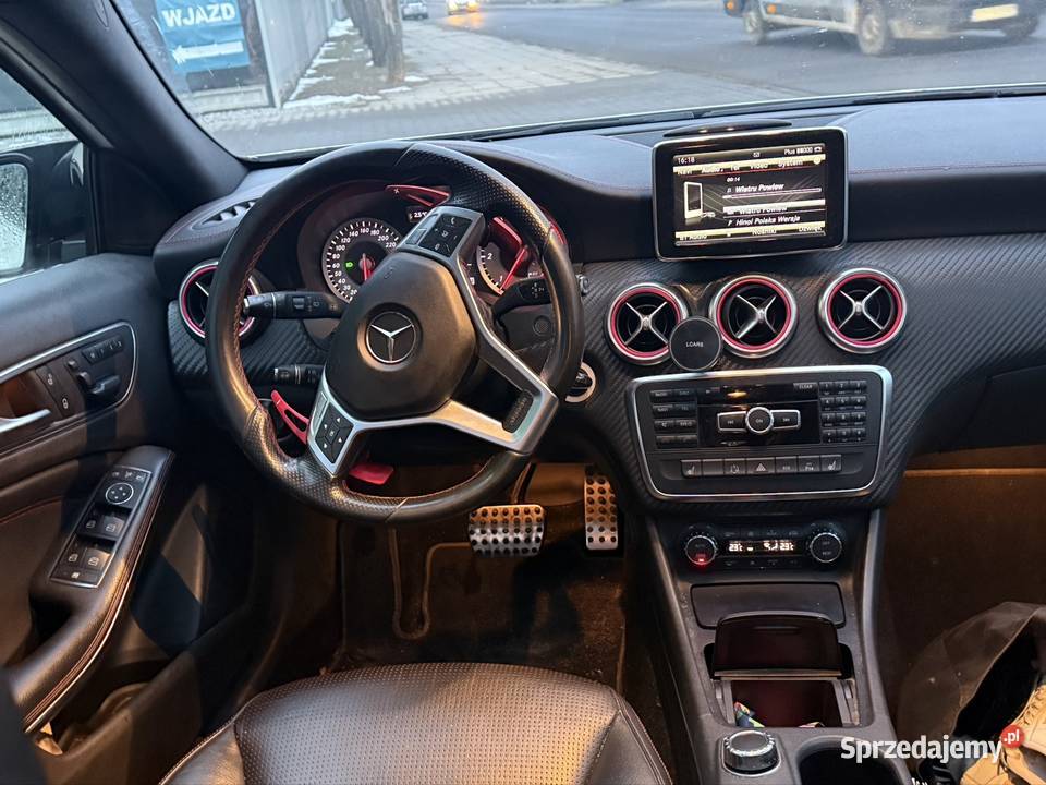 Mercedes benz A klasa w176 AMG 18 diesel Night Ostrów Wielkopolski