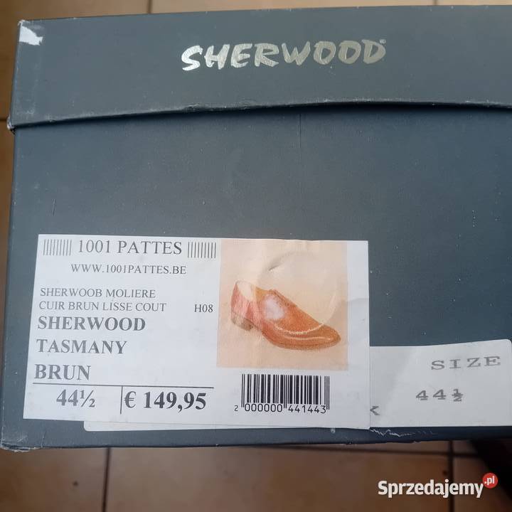 Półbuty skórzane męskie Sherwood rozmiar 445 Kraków