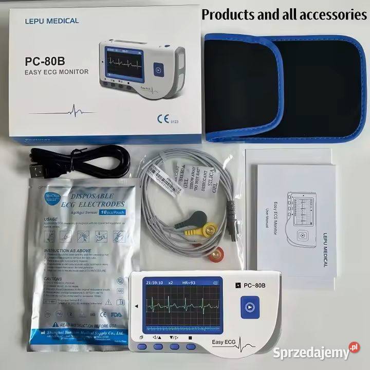 Aparat EKG Holter PC80B Easy ECG Starachowice