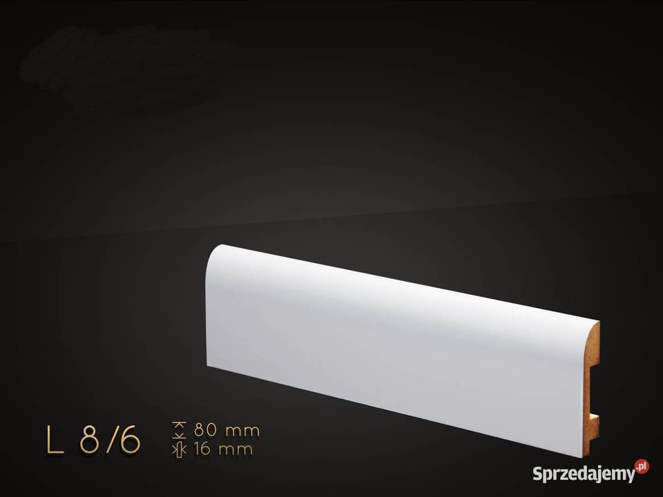 Listwa przypodłoga MDF 80x12mm dużo wzorów Zielona Góra