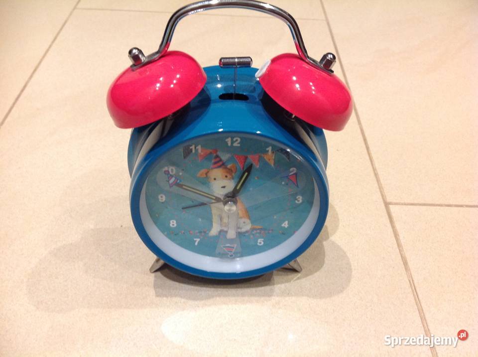 Zegarek Budzik Metalowy lubuskie Nowa Sól sprzedam