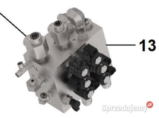 John Deere X9 1100 Blok Rozdzielający wielkopolskie Jastrzębniki