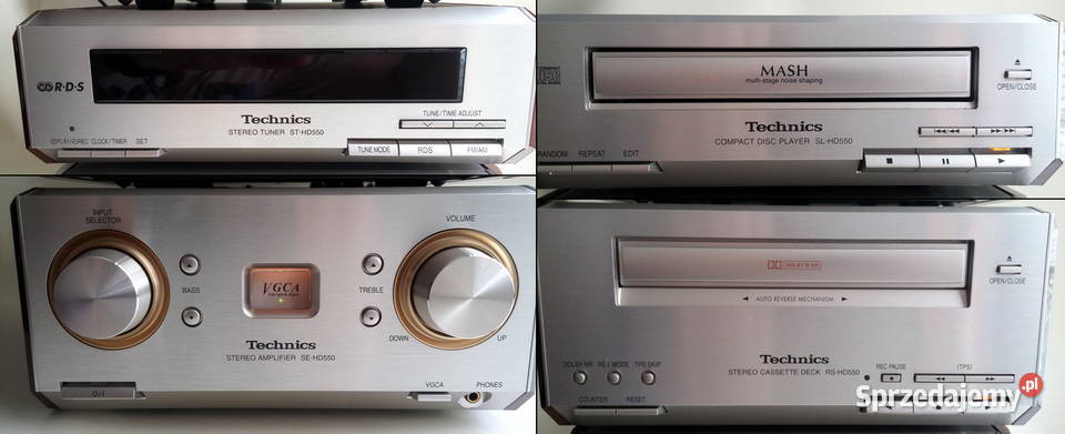 Wieża Technics SCHD 550 Elektronika Katowice