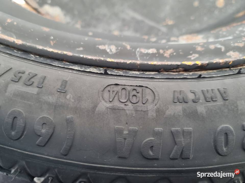 KOŁO DOJAZDOWE ZAPASOWE Audi Seat Vw Golf V Opony i felgi Chełm