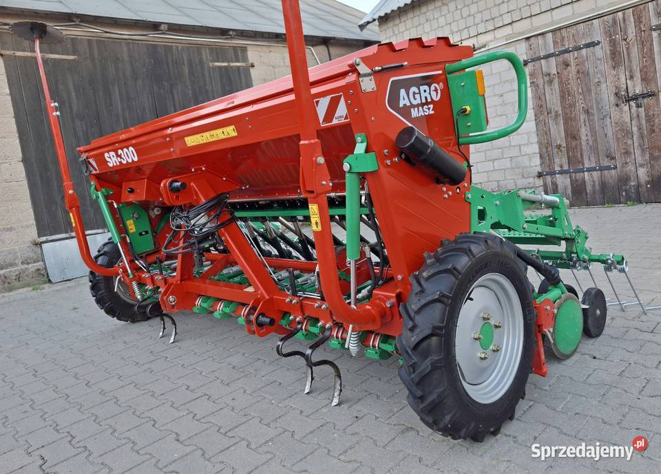 Siewnik talerzowy Agromasz SR 300 full nowy Agromasz Włocławek