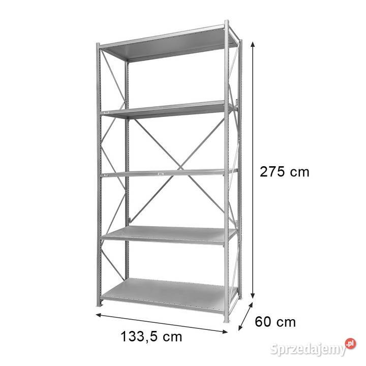 Regał magazynowy 5 półek STOW 275133560 MODUŁ Magazynowanie podkarpackie Chmielów sprzedam