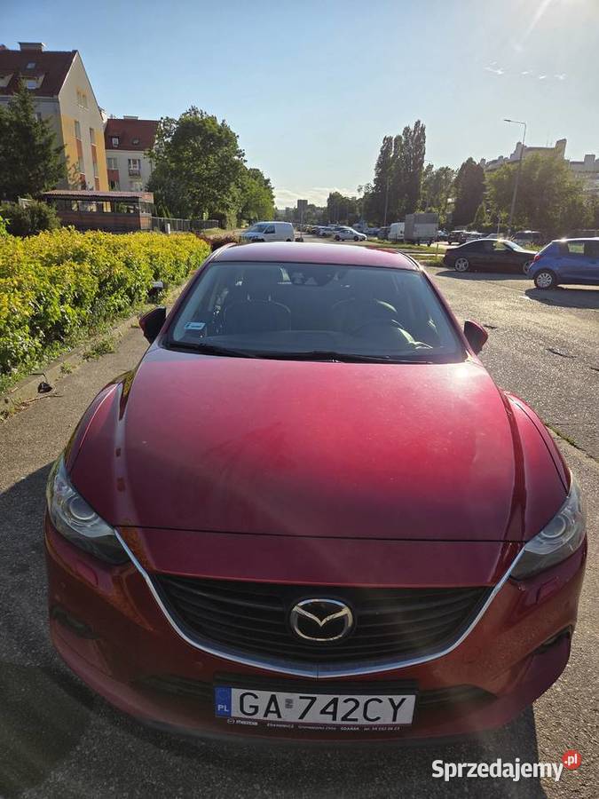 Mazda 6 2014 25 Benzyna Sedan SkyPassion Salon wspomaganie kierownicy Gdańsk