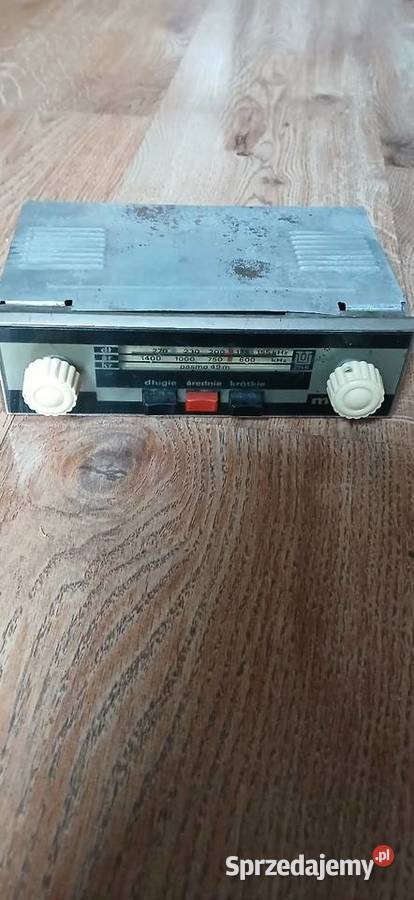 Stare radio samochodowe Unitra ZRK Mini Kraków