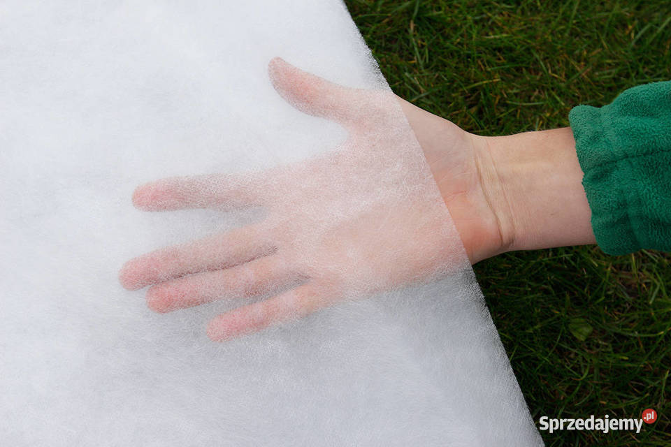 Agrowłóknina biała okryciowa wiosenna 16x100m Cieśle sprzedam