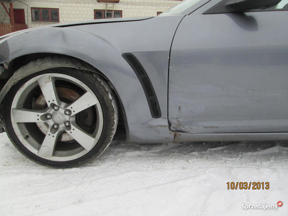 Mazda Rx8 USZKODZONA uszkodzony mazowieckie Wyszków