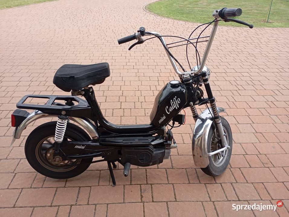 Motorynka mini califfo okazja dwusuwowy podkarpackie Czermin