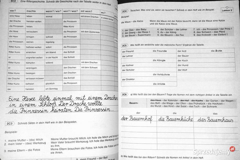 Das deutschmobil Arbeitsbuch 2 Jutta Rok wydania 1995 Chełm