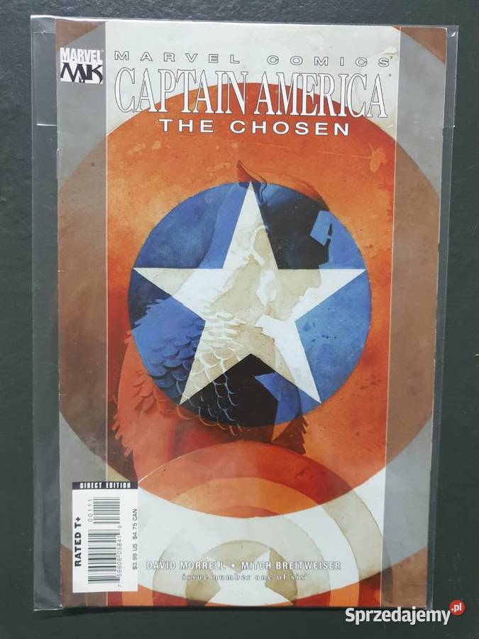 Marvel Knights Captain America The Chosen 5 Komiksy Gdynia