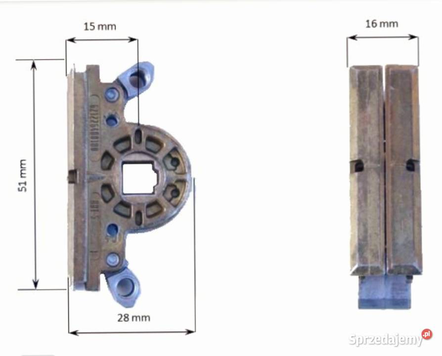 Kaseta naprawcza Roto Centro do zasuwnicy PCV sprzedam