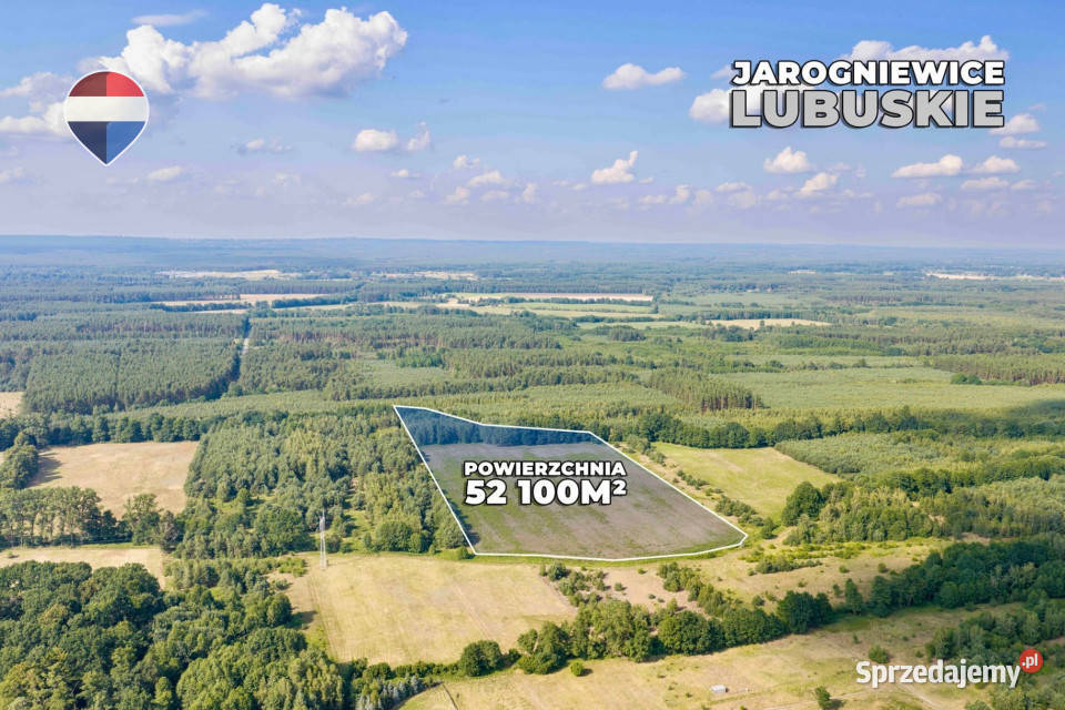 Działka rolna 521 ha w Jarogniewicach