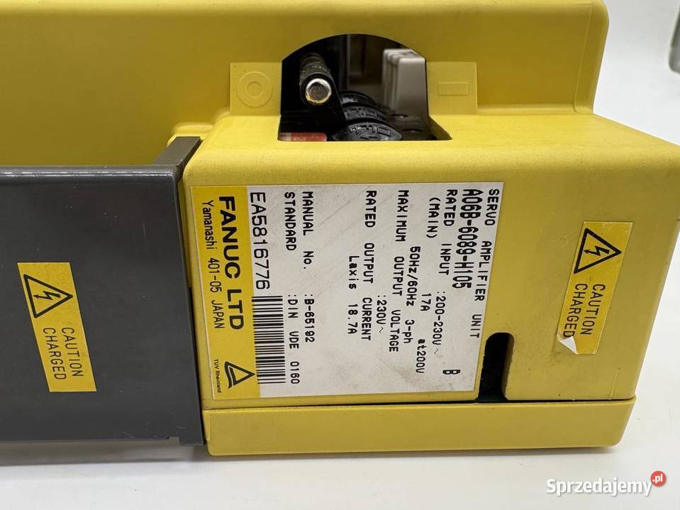 Fanuc A06B6089H105 Servo Amplifier Module mazowieckie