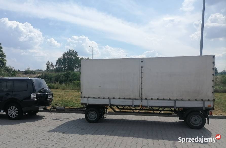 Przyczepa przyczepka samochodowa 2 t dmc 1300kg Burtowe i plandeki Świerczów
