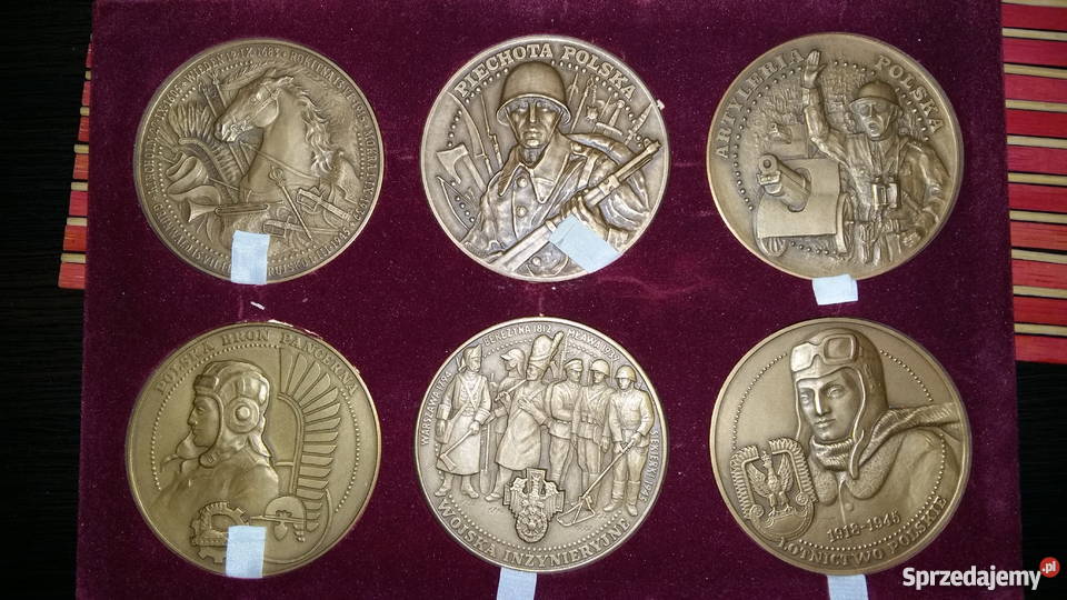 Sprzedam Medale Wybitni Wodzowie i Dowódcy małopolskie Kraków