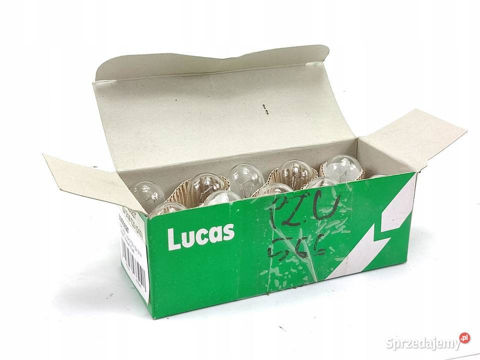 ŻARÓWKA KOMPLET 10 LUCAS T20W 12V 21W LLB582T sprzedam
