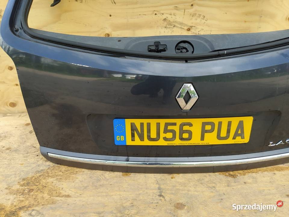 RENAULT LAGUNA II KOMBI KLAPA TYŁ osobowe