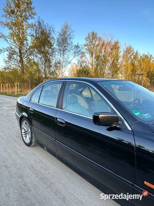 BMW E39 525i LPG Android car audio subwoofer welurowa tapicerka Gliwice sprzedam