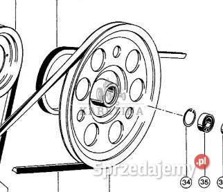 Claas Dominator 96 Koło Pasowe Napędu sprzedam