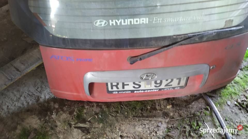 Hyundai ATOS PRIME KLAPA TYŁ KPL Byków