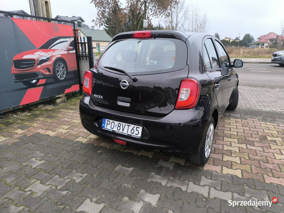 Nissan Micra 12i 80 GAZ LPG Klimatyzacja Salon wielofunkcyjna kierownica Łuków