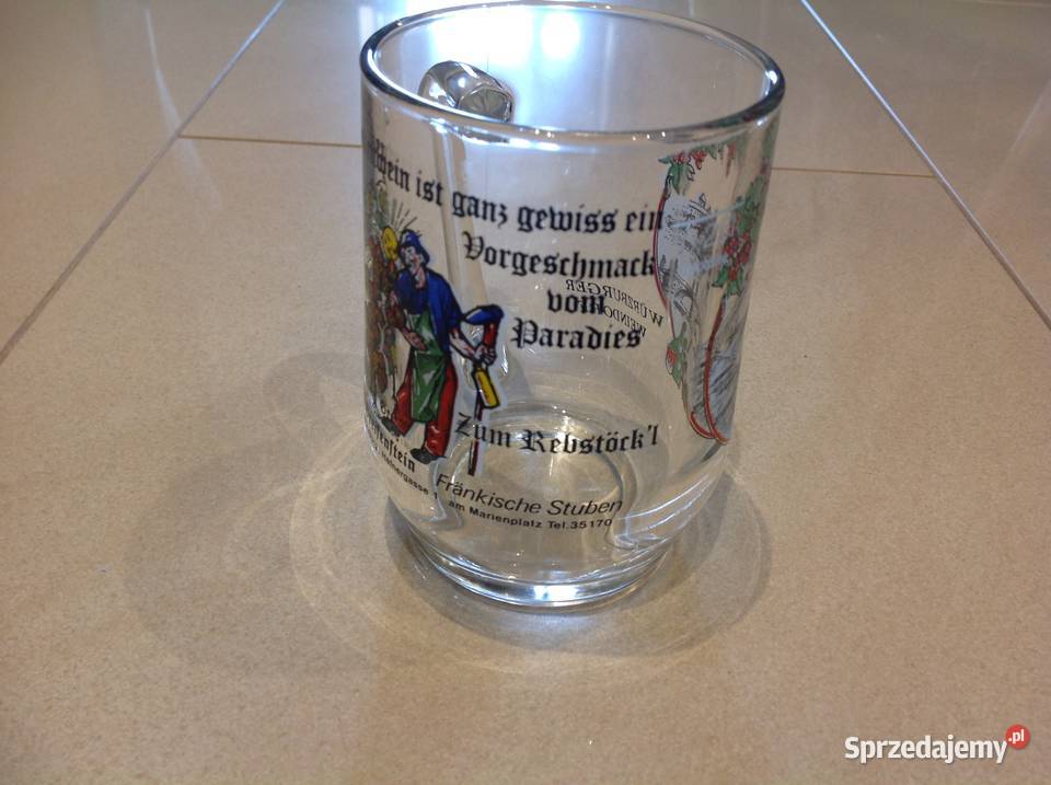 Szklanka do Wina Kubek Szklany 2 przezroczysty