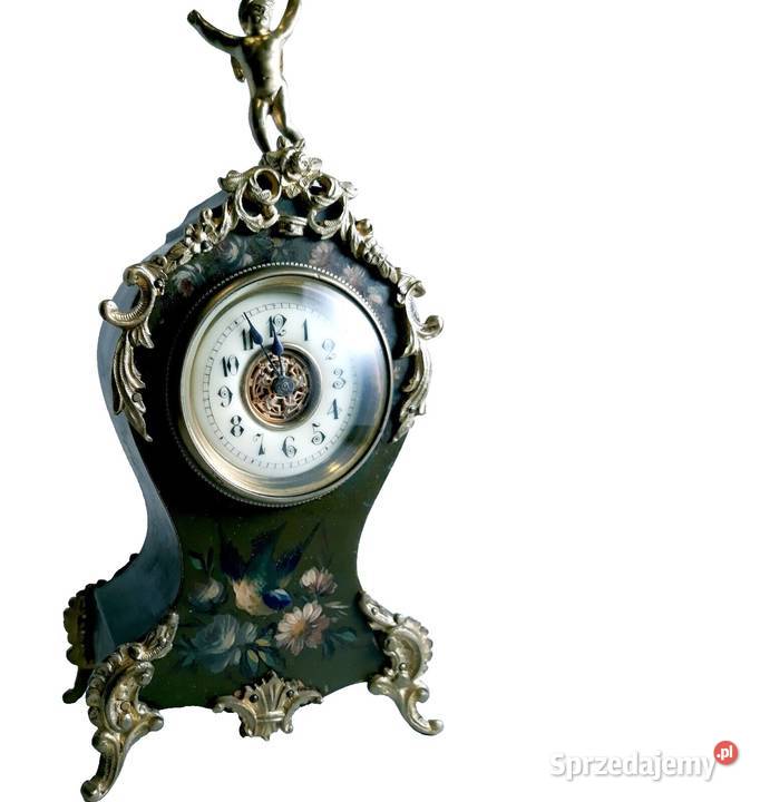 Francuski Antyczny Zegar ok 19111940 Sygnatura Pozostałe Antyki, Sztuka, Kolekcje Warszawa