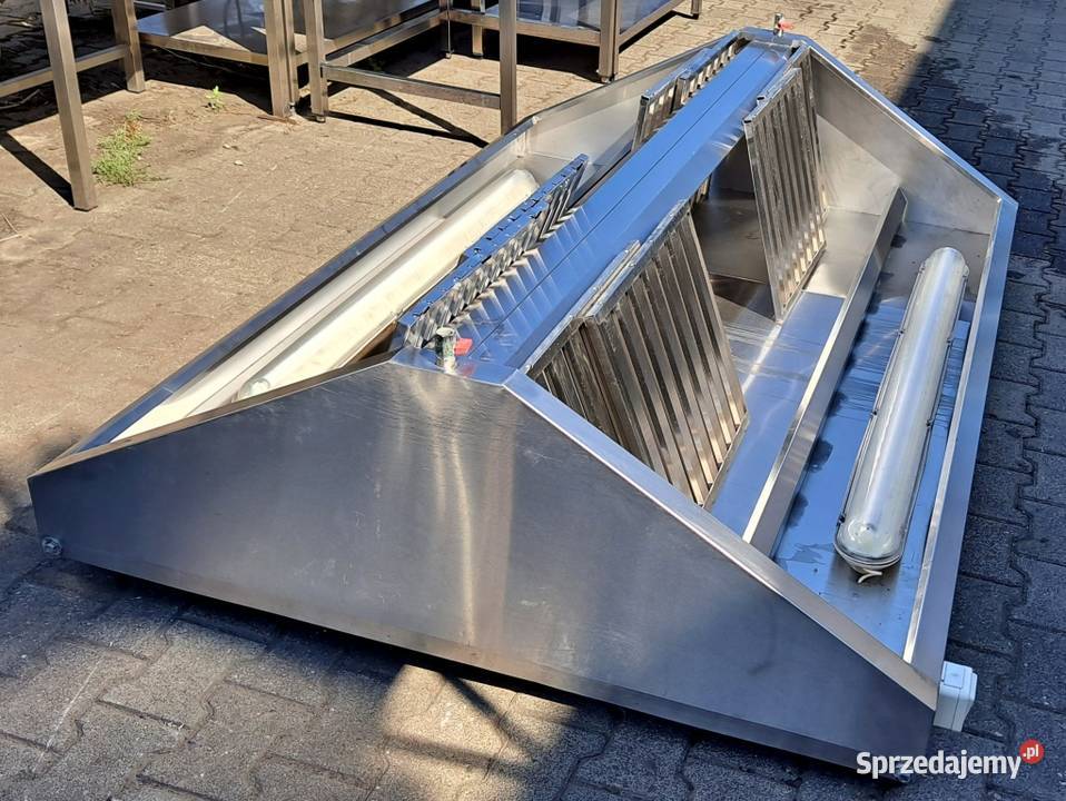 OKAP GASTRO CENTRALNY Z FILTRAMI 20014050 M1026N Gastronomia Nowe Skalmierzyce sprzedam