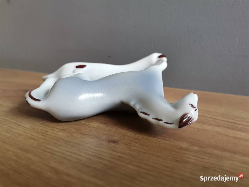 Stara figurka porcelanowa Koń Porcelana i szkło Katowice