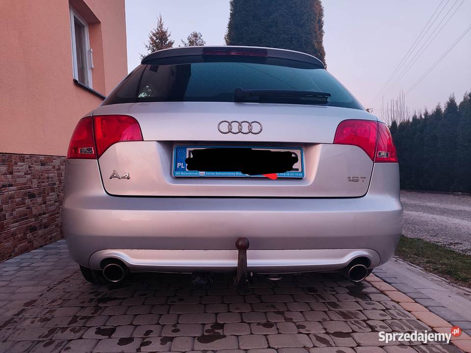 Audi A4 b7 18t 2xSline gaz LPGz2020r 2007r HAK Rok produkcji 2007 Rzeszów