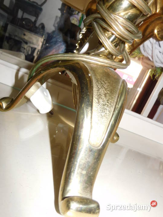 Lampa mosiężna glamour Oleśnica