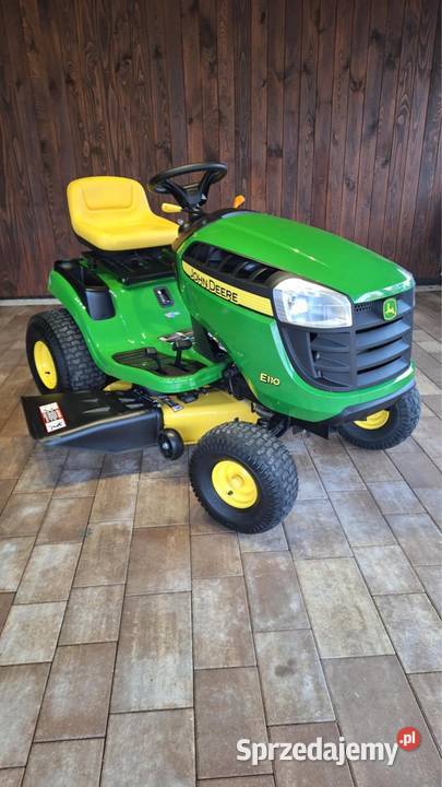 Traktorek kosiarka JOHN DEERE E110 47 Moto Traktorki Brzóza Królewska