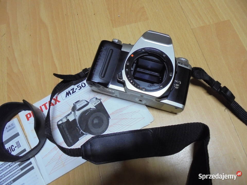 Pentax MZ50 Lustrzanka stan kolekcjonerski z Warszawa sprzedam