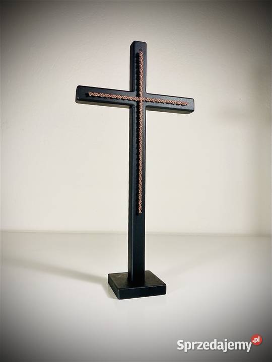 Krucyfiks krzyż stojący nowoczesny pasyjka Warszawa