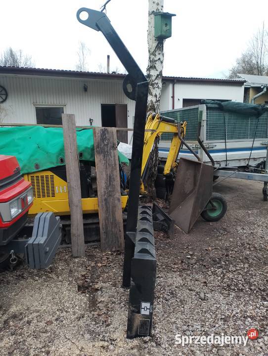 Wysięgnik przedłużka dźwig do miniładowarki Dźwigi, podnośniki Dźwigi, podnośniki Pabianice